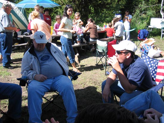 2006 family reunion in Yellowstone National Park